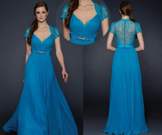 Robe de soirée en soie