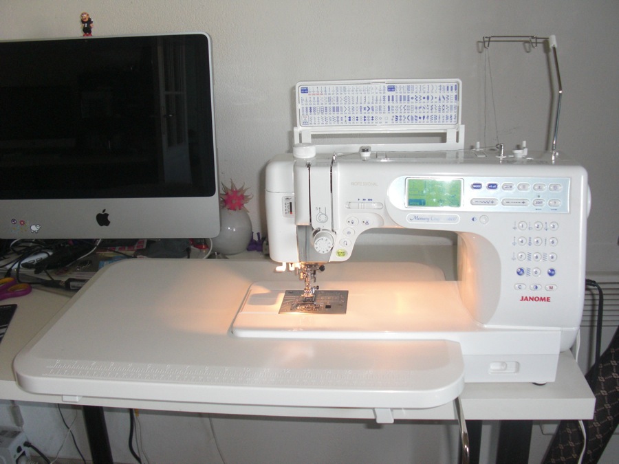 Machine à coudre janome 6600p professional