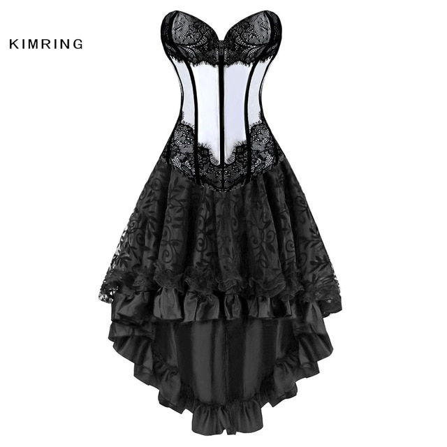 Robe dentelle bustier
