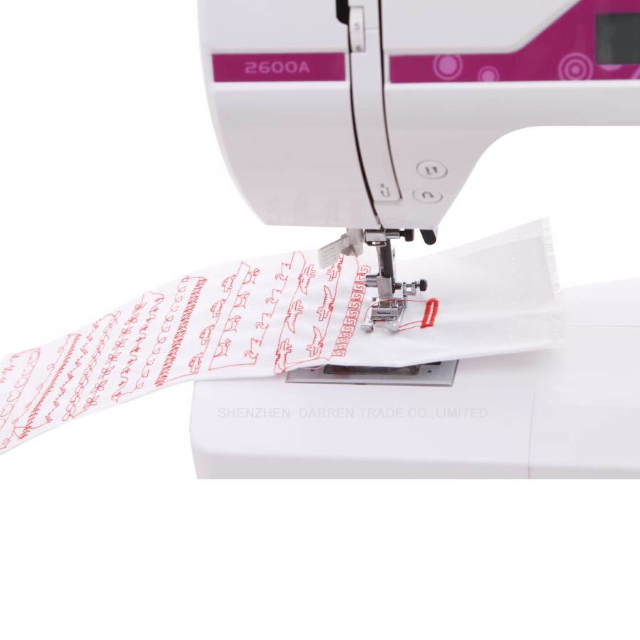 Machine a coudre avec lettre