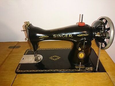Enfiler machine à coudre singer ancienne