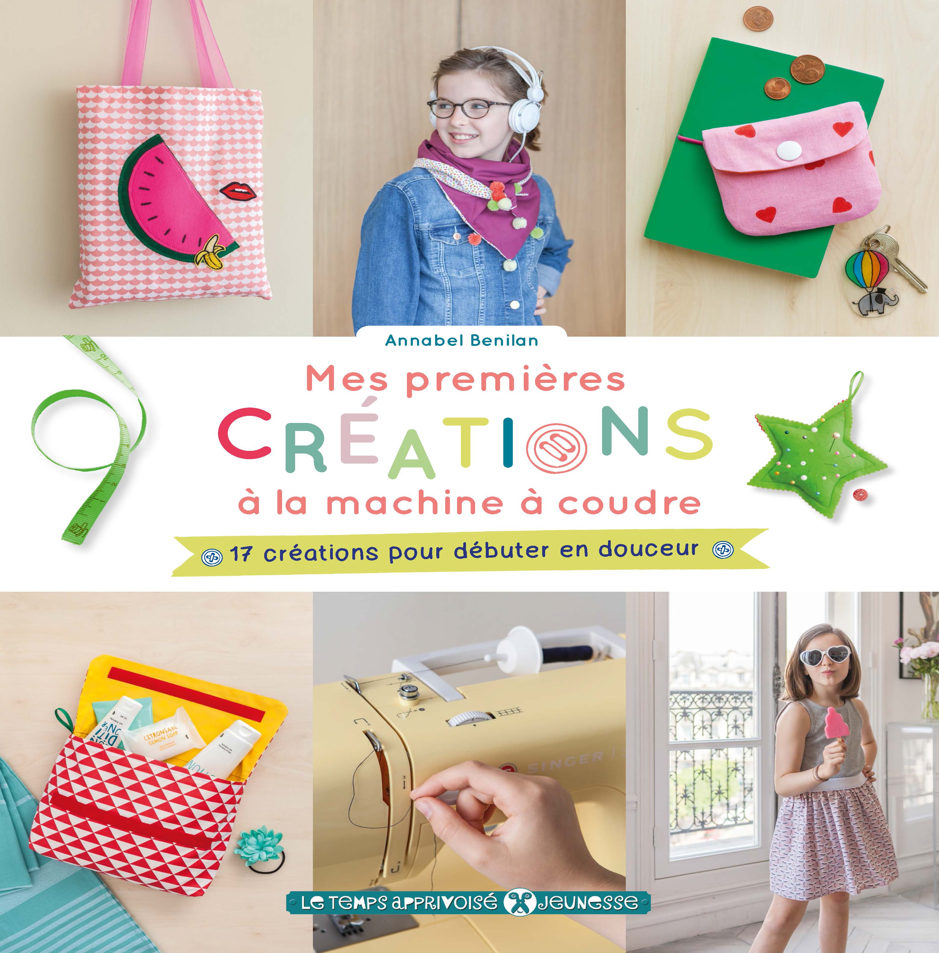 Livre atelier machine à coudre enfant