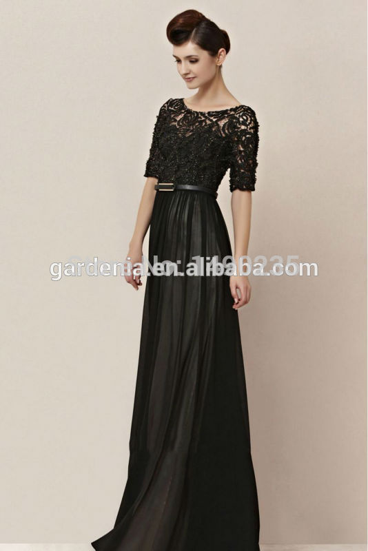 Robe cocktail dentelle ivoire