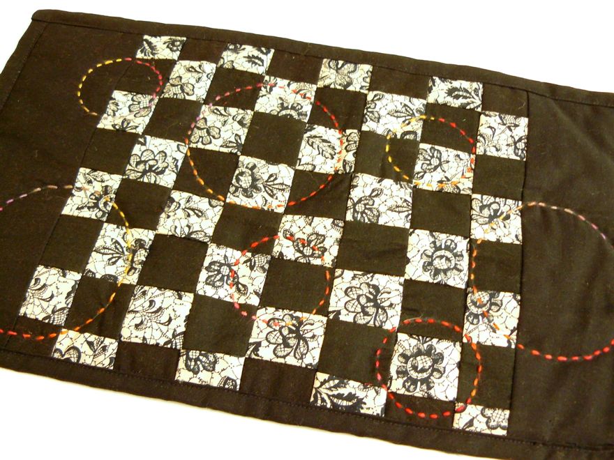 Patchwork a la machine a coudre