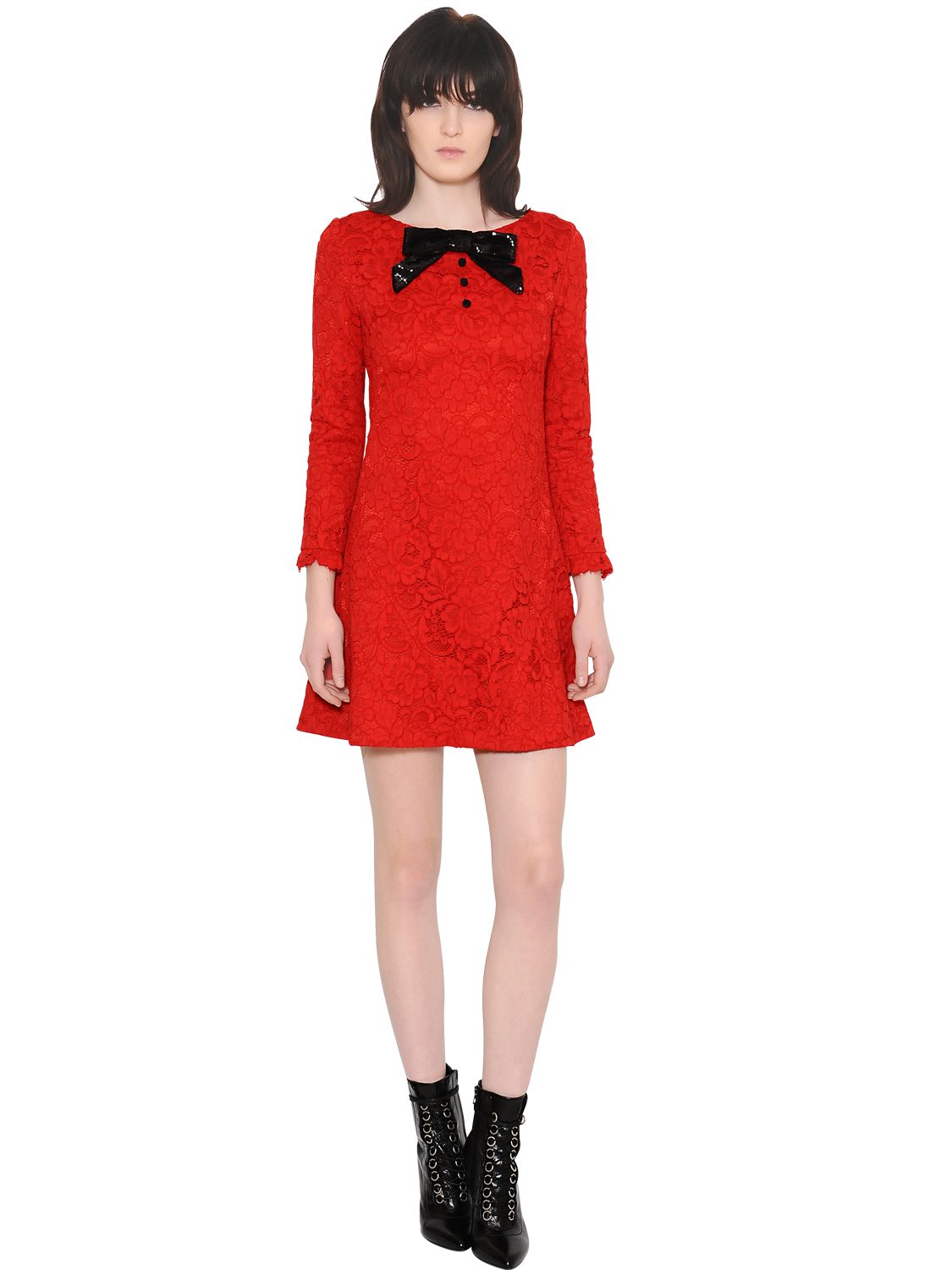 Robe dentelle ysl