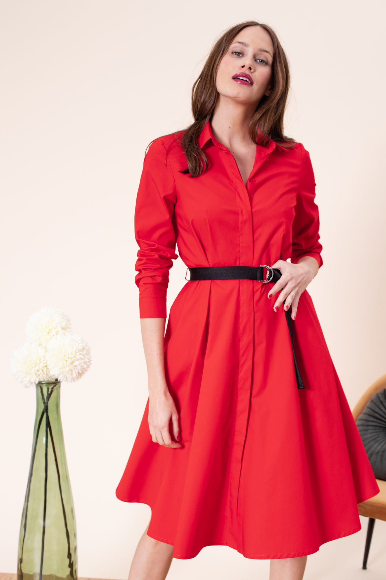 Robe femme rouge