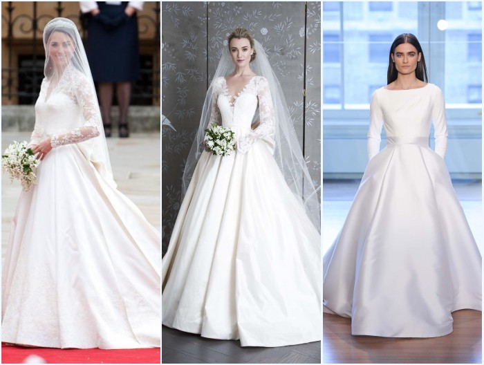 Morphologie en v robe de mariée