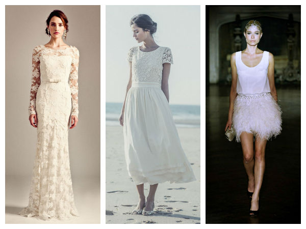Robe dentelle annee 70