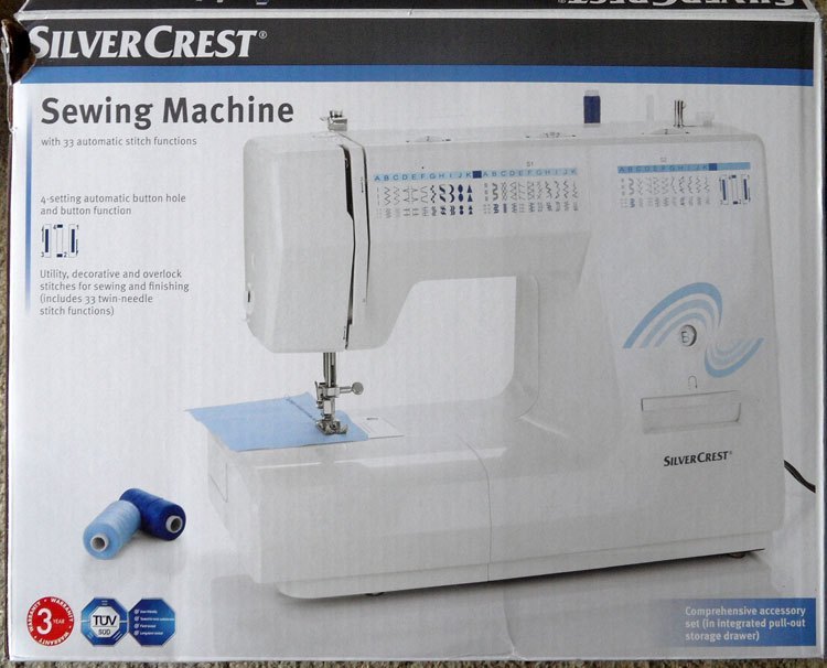 Mode d'emploi machine à coudre silvercrest snm 33 a1