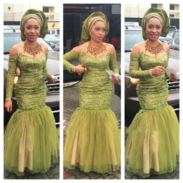 Robe de soirée africaine