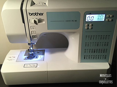 Machine à coudre fs 40 brother
