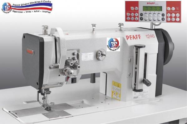 Machine a coudre double aiguille occasion