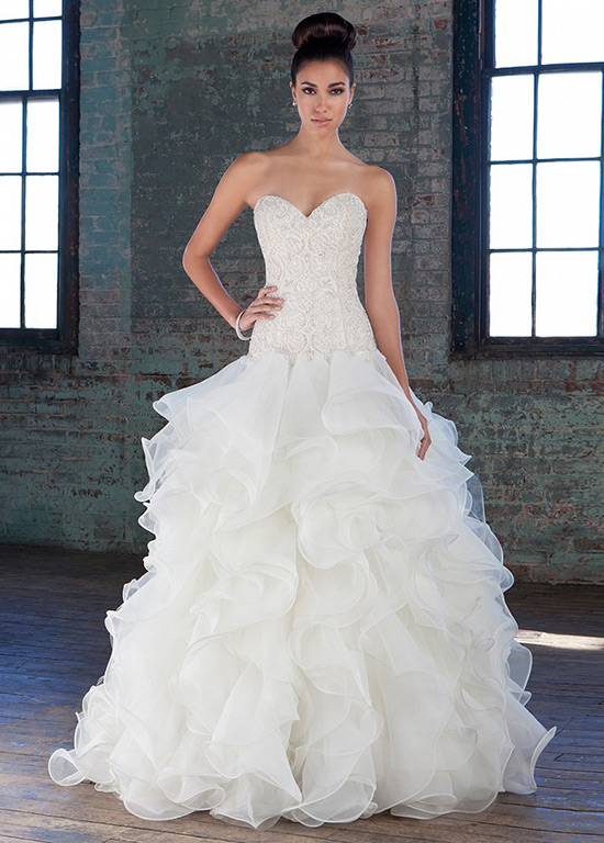 Robes de mariée organza