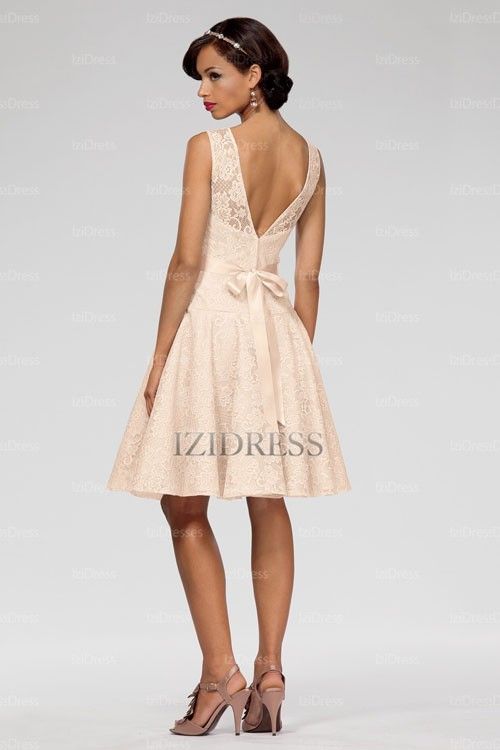 Robe dentelle invité mariage