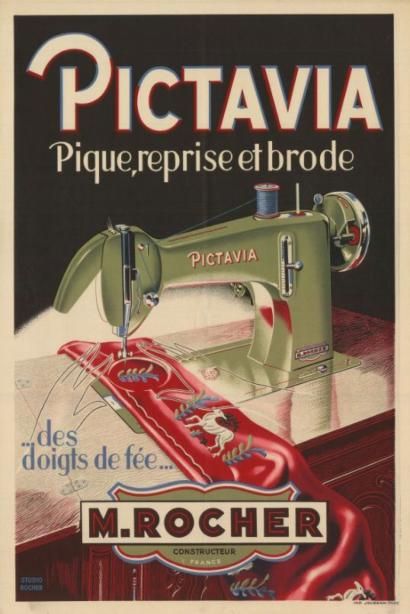 Machine à coudre pictavia