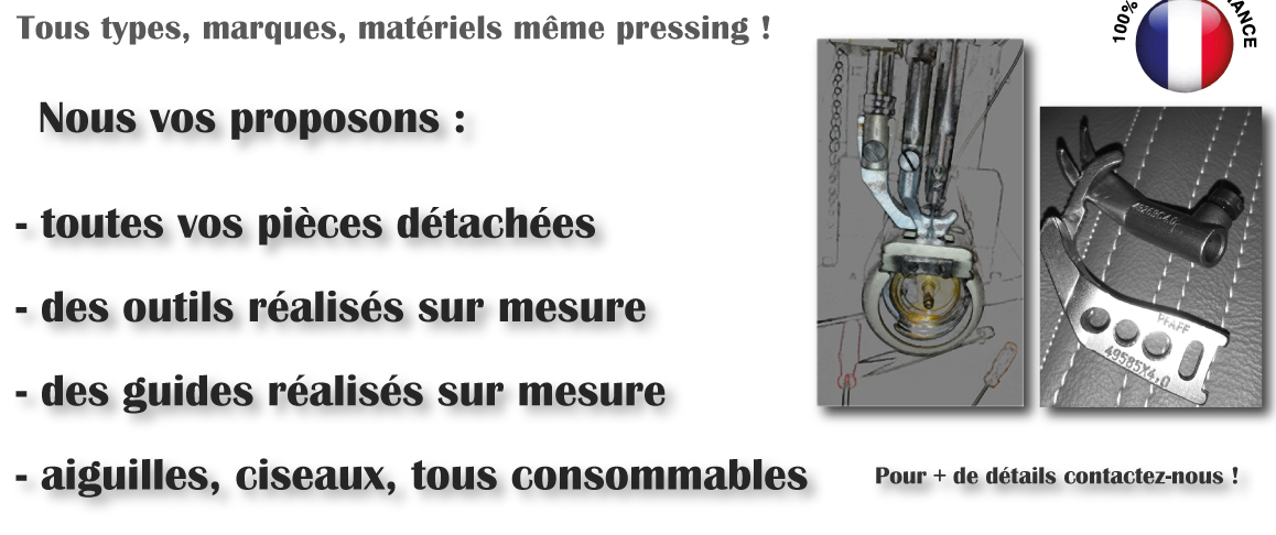 Réparation machine à coudre manche
