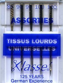 Aiguille machine a coudre tissu epais