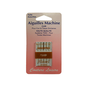 Aiguille pour machine a coudre le cuir