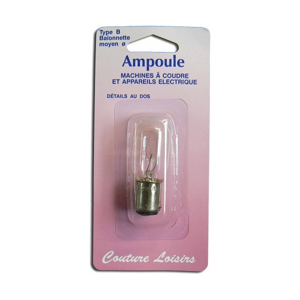Ampoule machine à coudre singer 15w