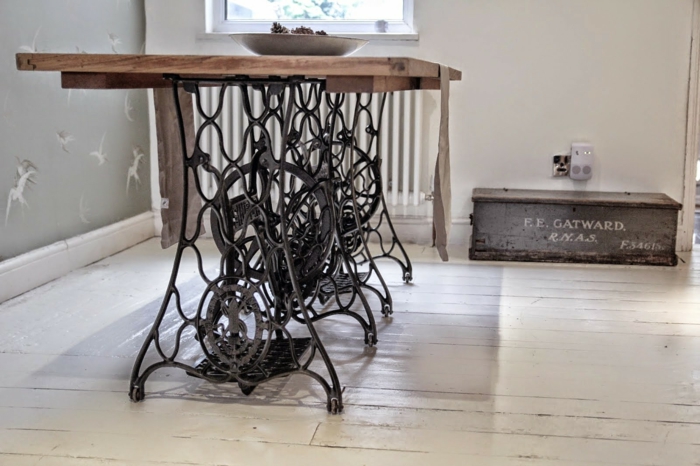 Transformation ancienne machine a coudre