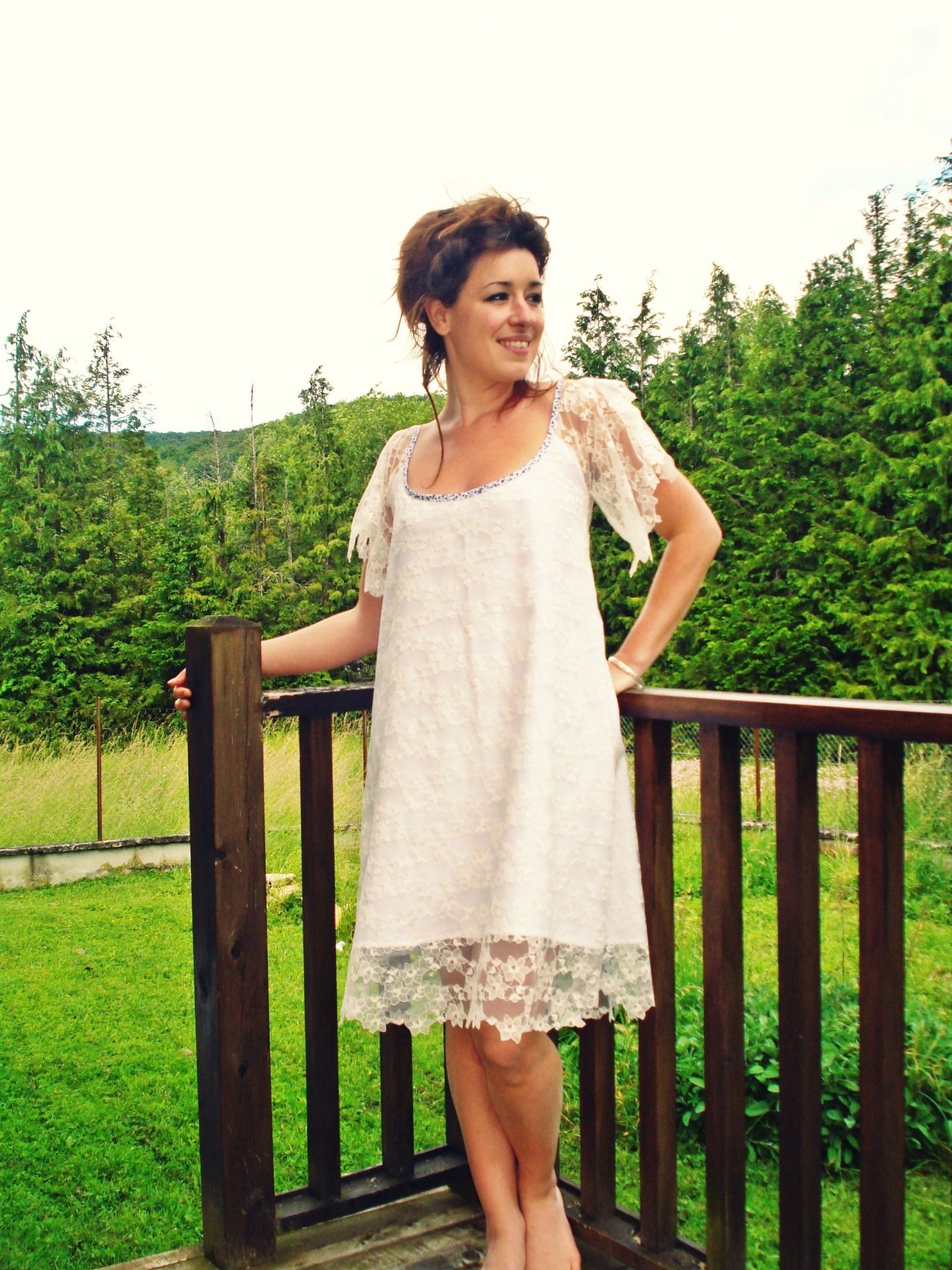Robe dentelle 40
