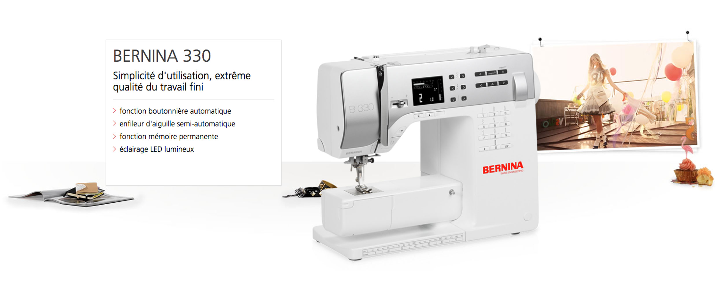 Aiguilles pour machine à coudre bernina
