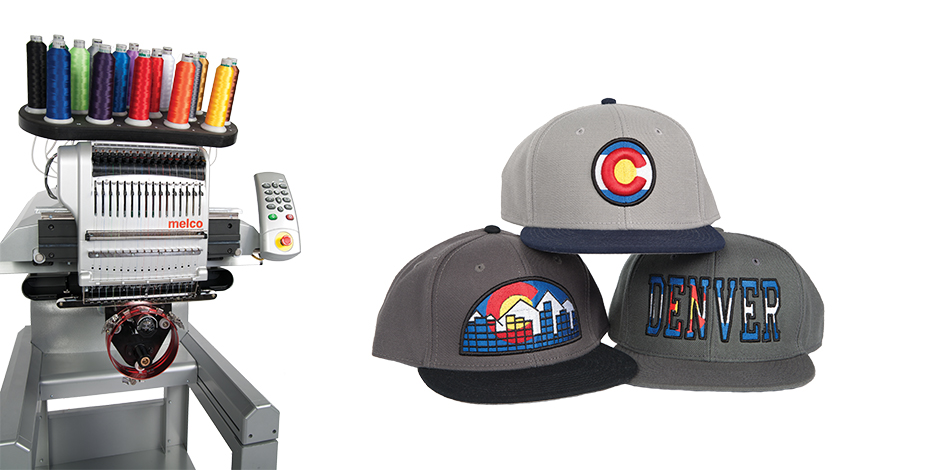 Machine a coudre casquette