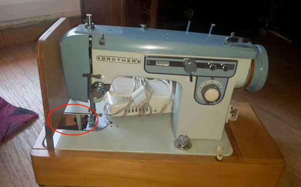 Pieces machine a coudre brother