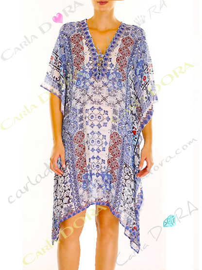 Caftan plage femme