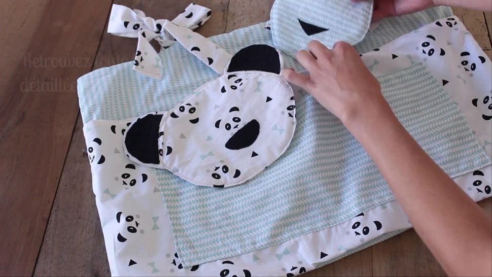 Faire un doudou à la machine à coudre