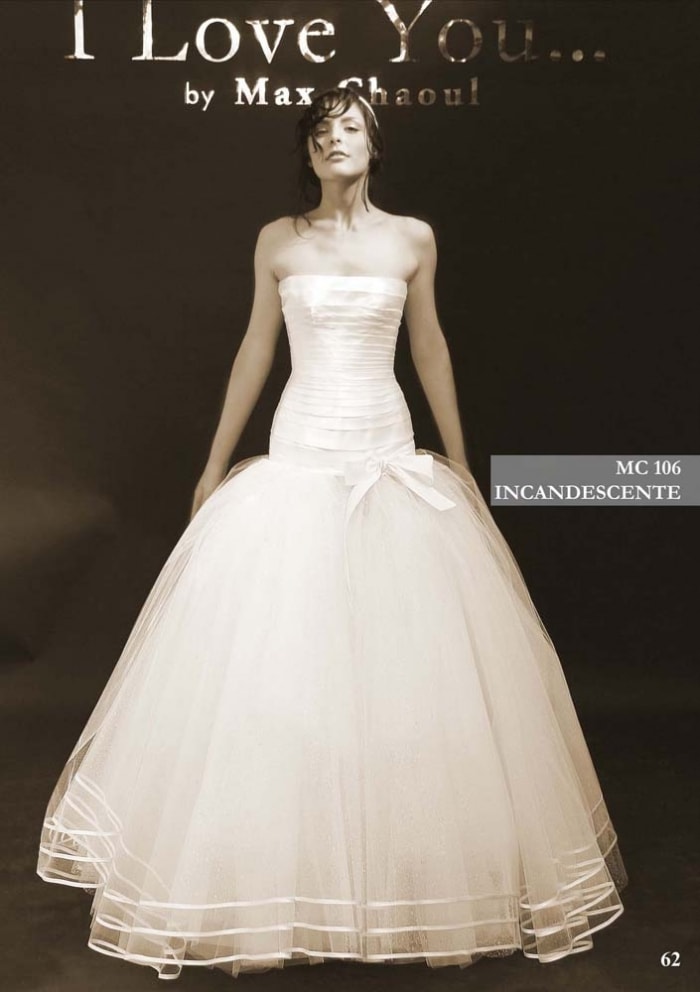 Robe de mariée i love you by max chaoul