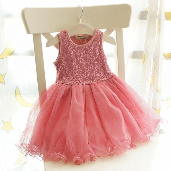 Robe fille en tulle