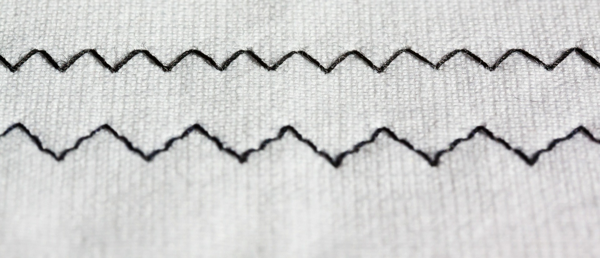 Point zigzag machine a coudre