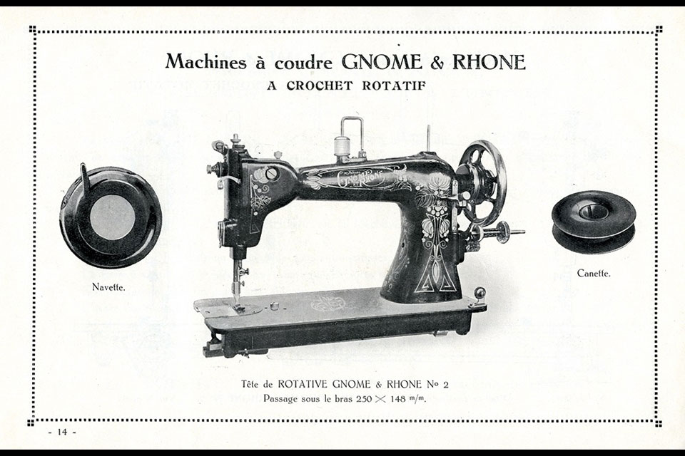 Machine a coudre rhone