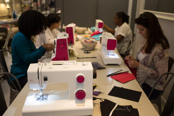 Cours pour coudre à la machine