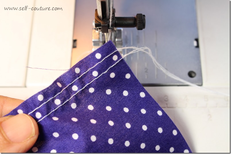 Comment froncer un tissu à la machine à coudre