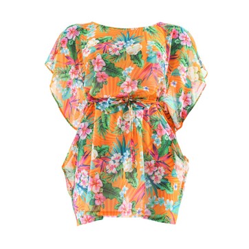 Robe de plage voile de coton