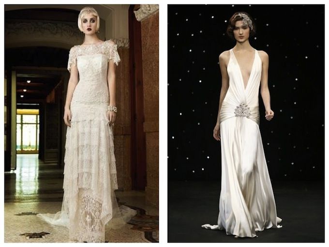 Robes de mariée années 30