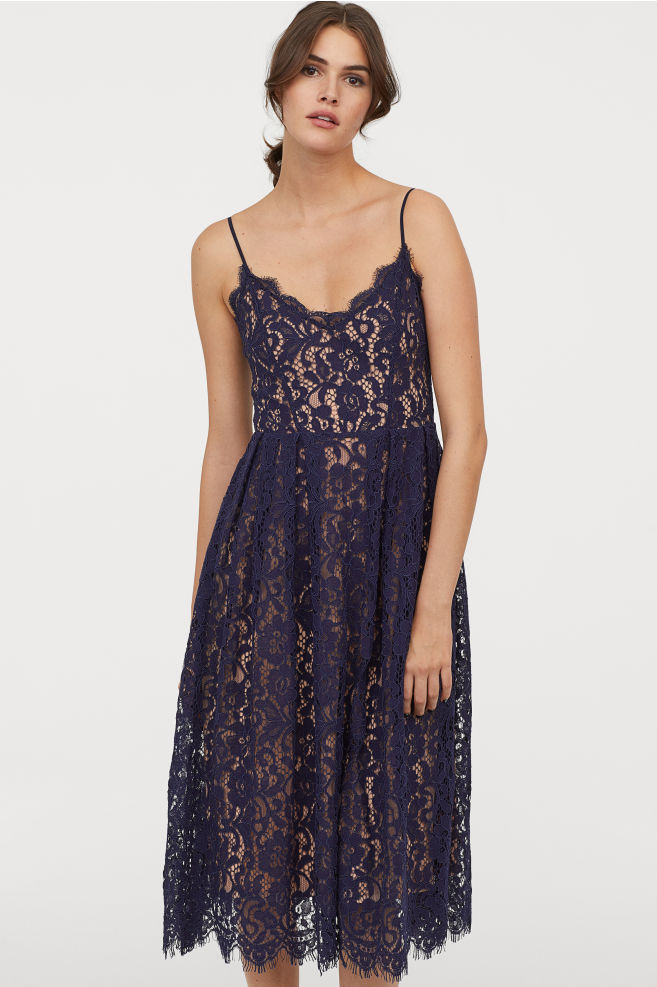 Robe a dentelle h&m