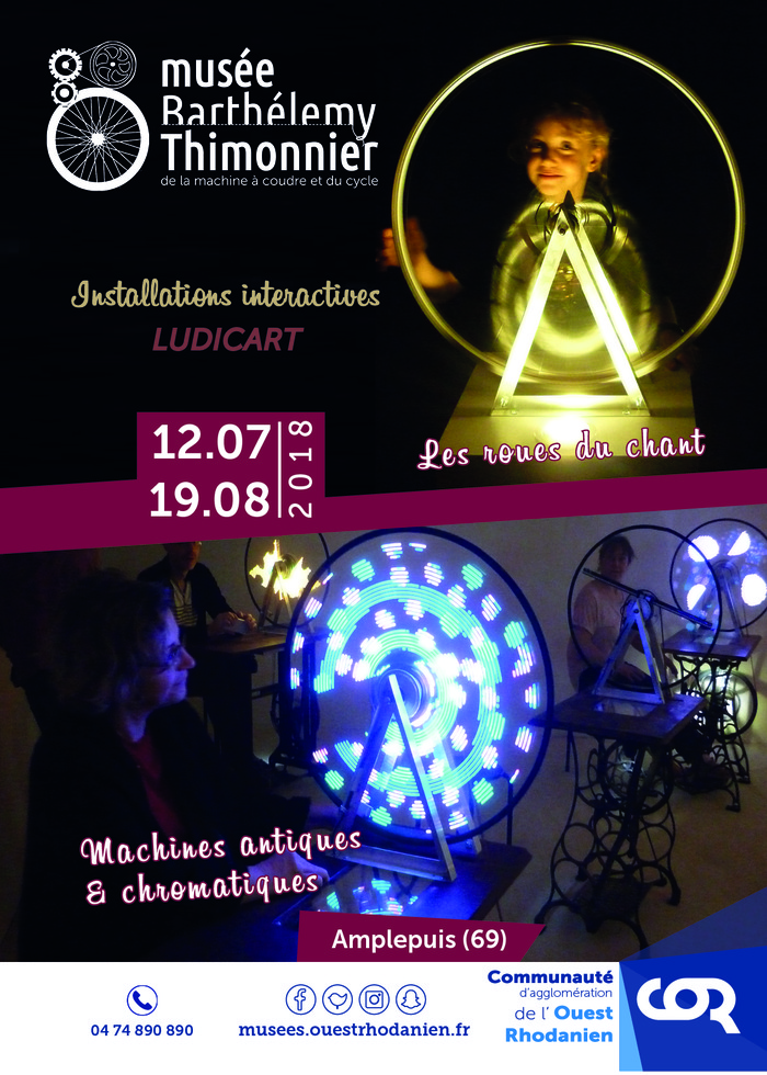 Musee barthélemy thimonnier, de la machine à coudre et du cycle