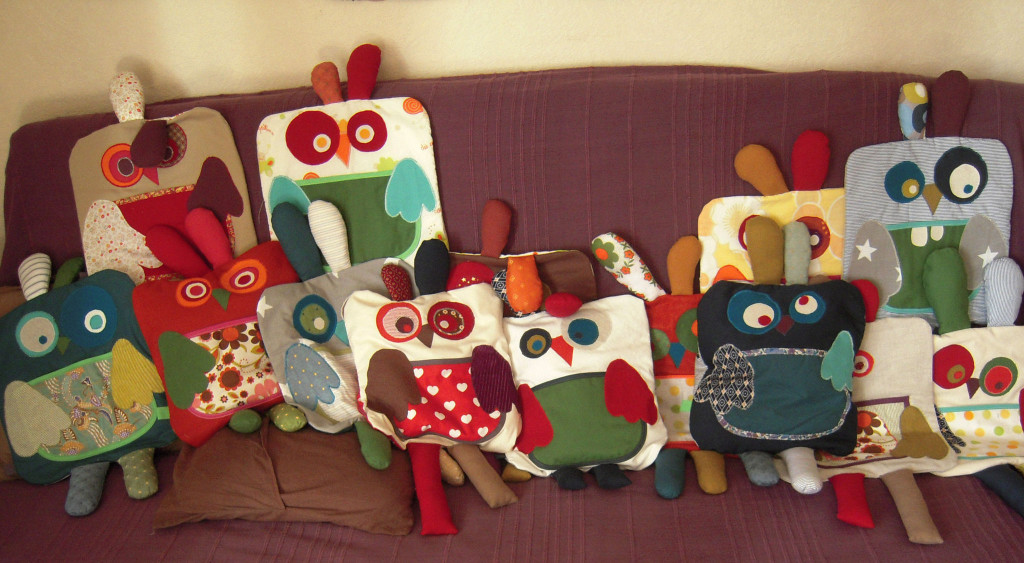 Faire un doudou à la machine à coudre