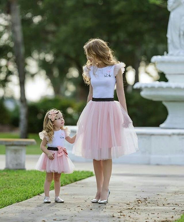 Robe ceremonie mere fille