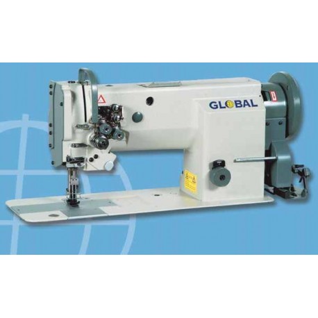 Machine a coudre double ou triple entrainement