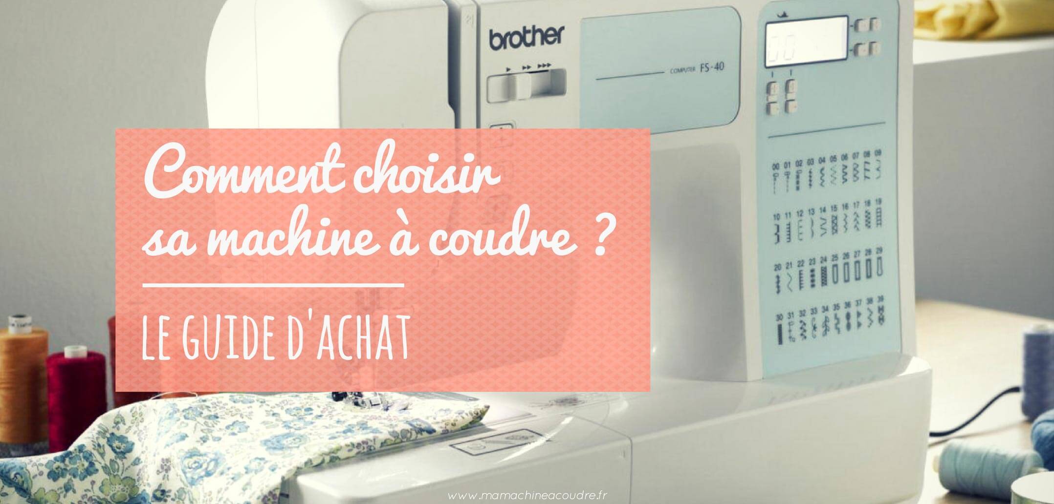 Machine à coudre acheter