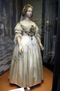 Robe de mariée xixème siècle