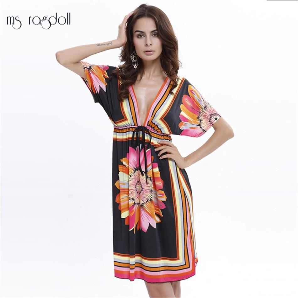 Robe de plage a