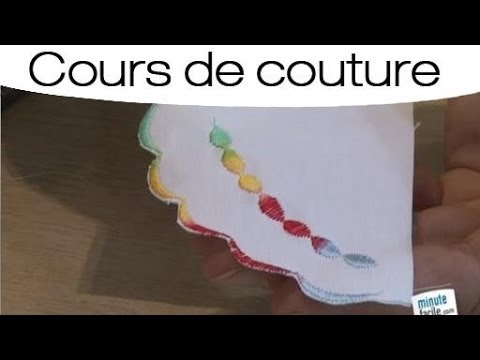 Comment broder avec machine a coudre