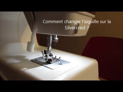 Position aiguille machine a coudre silvercrest