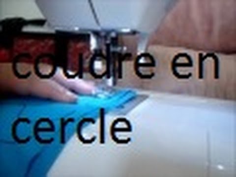 Apprendre à coudre à la machine youtube
