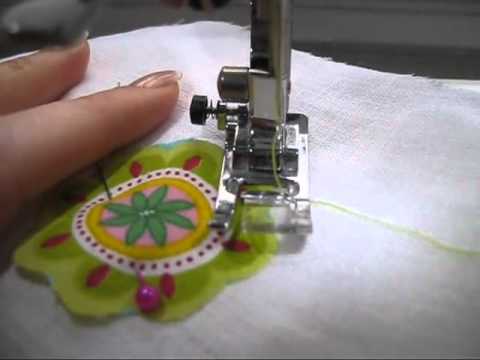 Comment coudre un motif appliqué à la machine